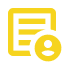 yellow client card